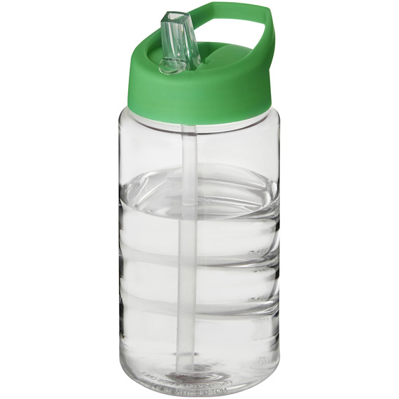 Bouteille de sport publicitaire H2O Bop 500 ml avec couvercle à bec verse