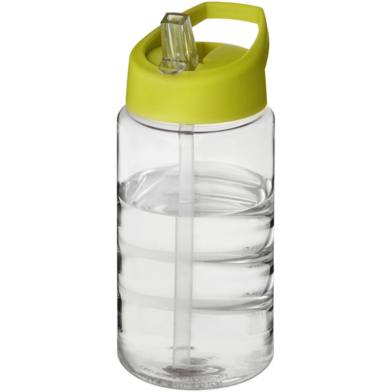 Bouteille de sport publicitaire H2O Bop 500 ml avec couvercle à bec verse