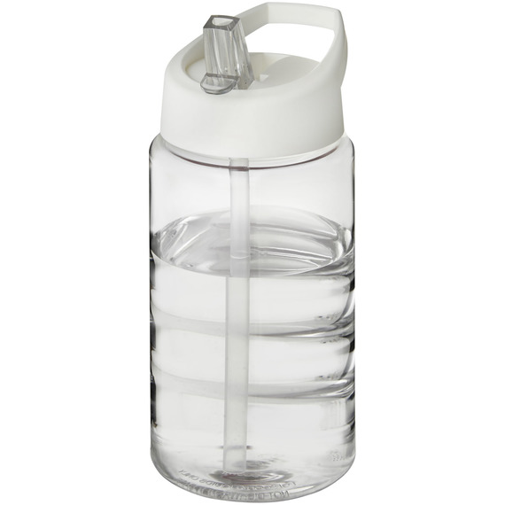 Bouteille de sport publicitaire H2O Bop 500 ml avec couvercle à bec verse