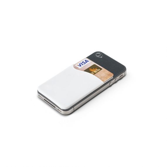 Porte-cartes publicitaire en silicone pour smartphones Slim Express