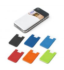 Porte-cartes personnalisable en silicone pour smartphones Slim Express