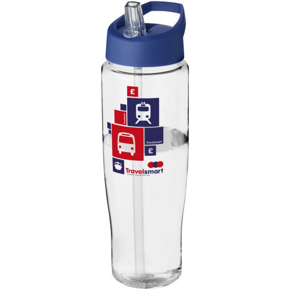 Bouteille publicitaire de sport H2O Tempo® 700 ml à clapetbec verseur Made in Europe