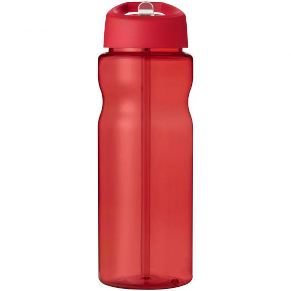 Bouteille publicitaire de sport H2O Base® 650 ml à clapet goulot Made in Europe