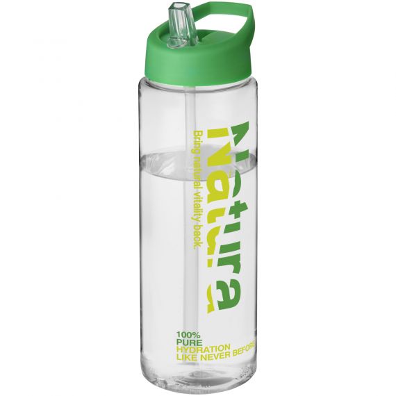 Bouteille de sport H2O Vibe 850 ml avec couvercle à bec verseur publicitaire