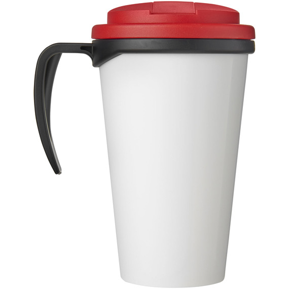 Mug isolant Brite-Americano® grande 350 ml avec couvercle anti fuite publicitaire