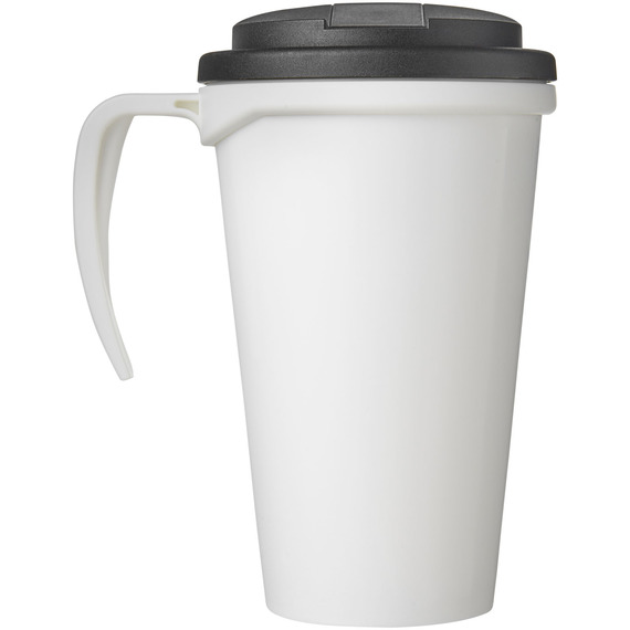 Mug isolant Brite-Americano® grande 350 ml avec couvercle anti fuite publicitaire