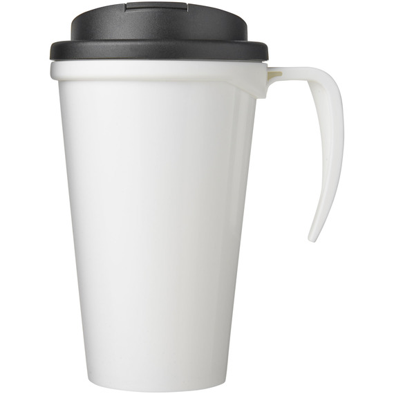 Mug isolant Brite-Americano® grande 350 ml avec couvercle anti fuite publicitaire