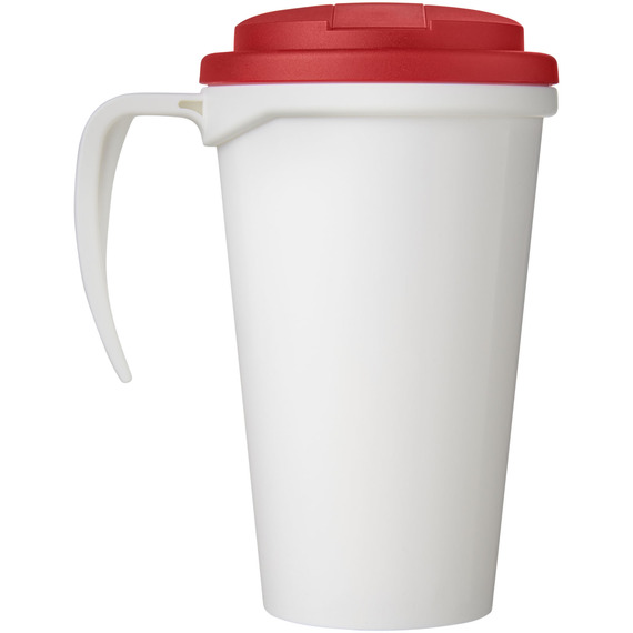 Mug isolant Brite-Americano® grande 350 ml avec couvercle anti fuite publicitaire