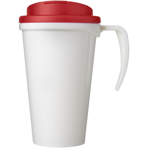 Mug isolant Brite-Americano® grande 350 ml avec couvercle anti fuite publicitaire