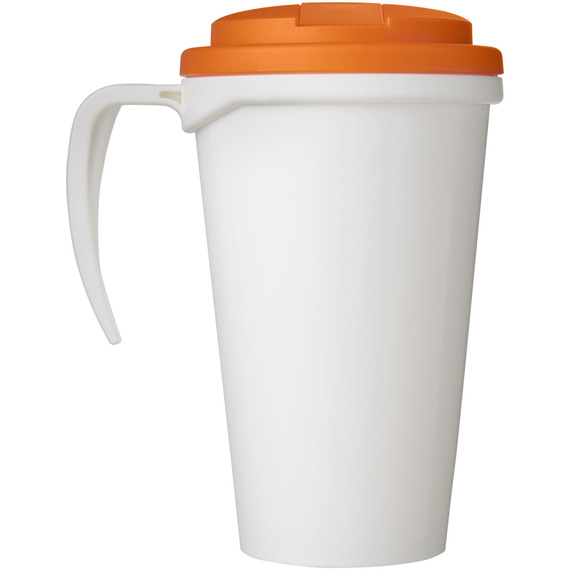 Mug isolant Brite-Americano® grande 350 ml avec couvercle anti fuite publicitaire