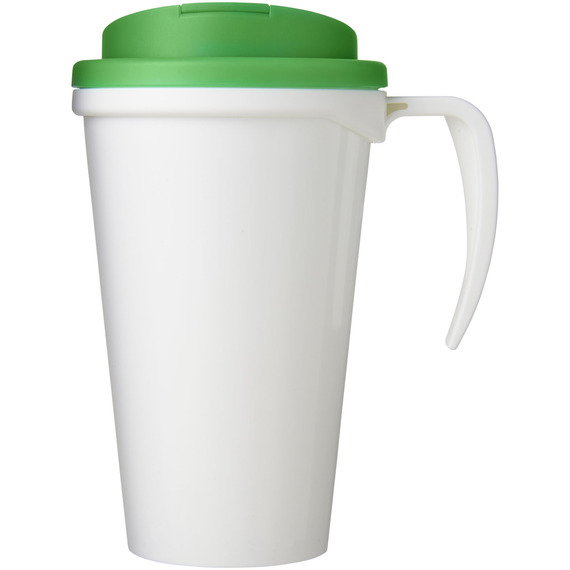 Mug isolant Brite-Americano® grande 350 ml avec couvercle anti fuite publicitaire