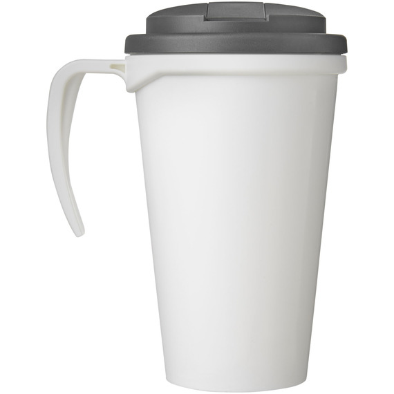 Mug isolant Brite-Americano® grande 350 ml avec couvercle anti fuite publicitaire