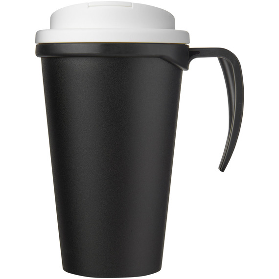 Mug isolant Americano® grande 350 ml avec couvercle anti fuites publicitaire