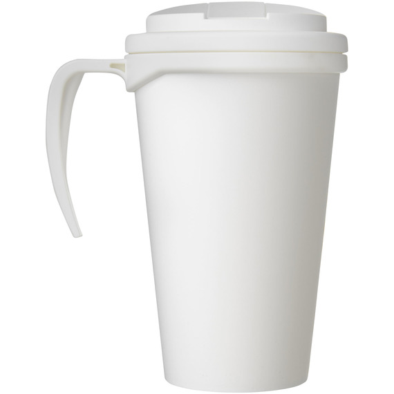 Mug isolant Americano® grande 350 ml avec couvercle anti fuites publicitaire