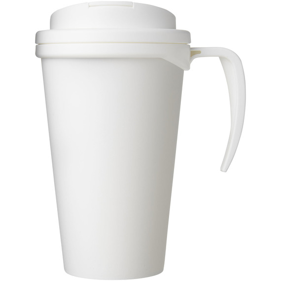 Mug isolant Americano® grande 350 ml avec couvercle anti fuites publicitaire