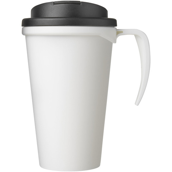 Mug isolant Americano® grande 350 ml avec couvercle anti fuites publicitaire