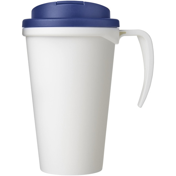 Mug isolant Americano® grande 350 ml avec couvercle anti fuites publicitaire