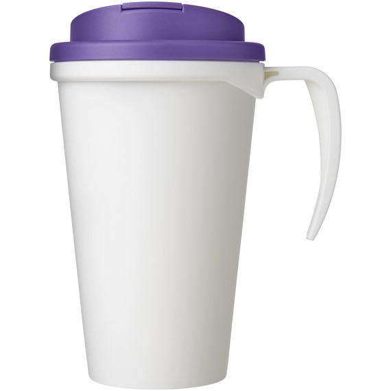 Mug isolant Americano® grande 350 ml avec couvercle anti fuites publicitaire