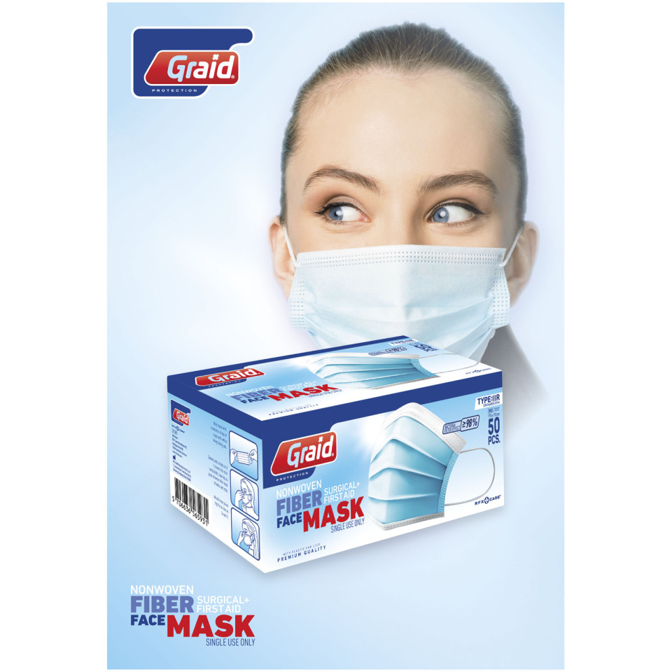 Masque de type IIR Moore publicitaire