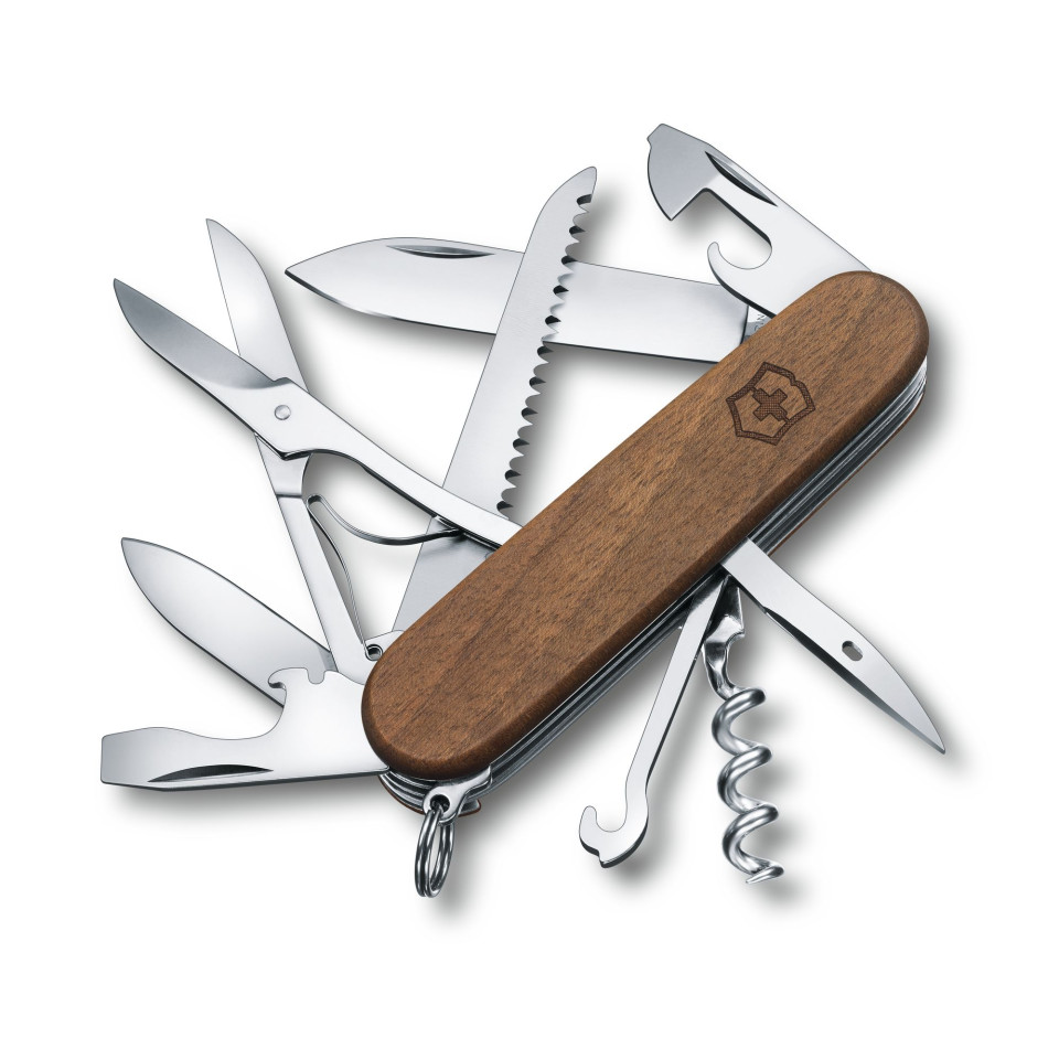 Couteau publicitaire Huntsman Wood Victorinox 91 mm