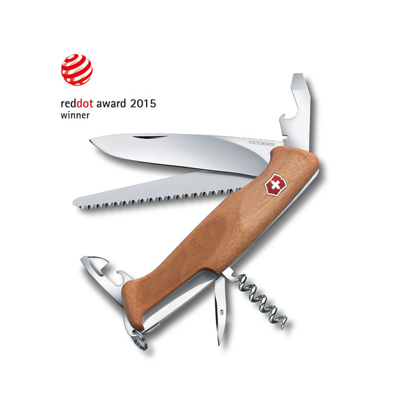 Couteau publicitaire Ranger Wood 55 Victorinox 130 mm