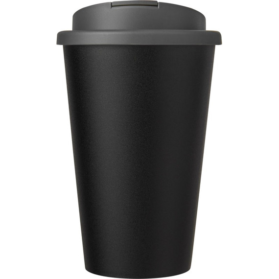 Gobelet Americano® Eco recyclé publicitaire de 350ml avec couvercle anti-déversement