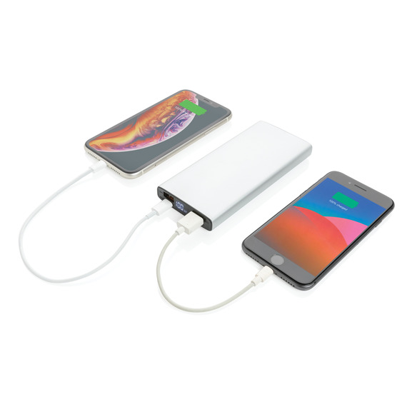 Batterie de secours 10.000 mAh avec PD 18W publicitaire