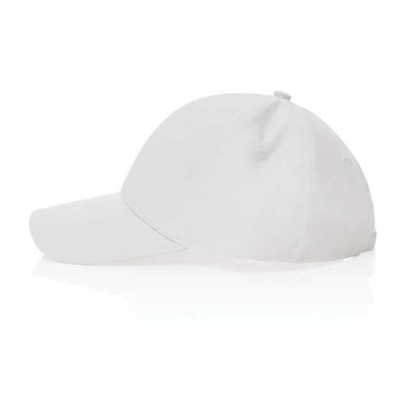 Casquette 6 panneaux en coton recyclé 280gr IMPACT publicitaire