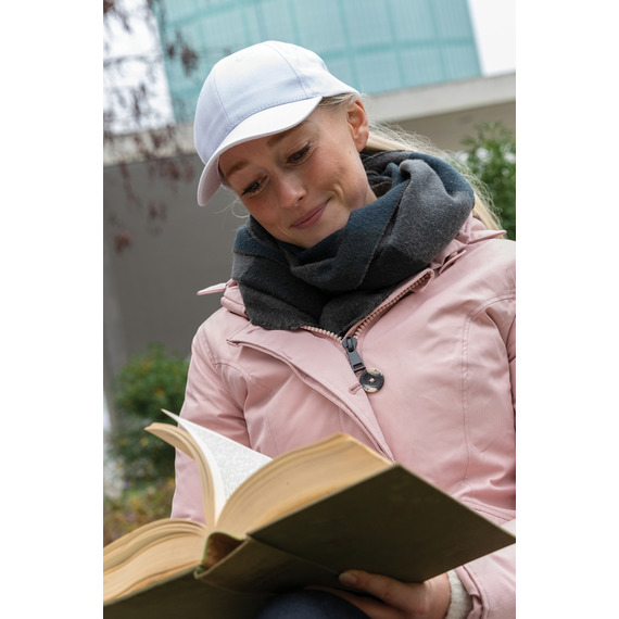 Casquette 6 panneaux en coton recyclé 190gr IMPACT publicitaire