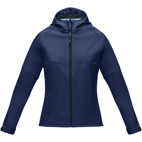 Veste publicitaire softshell recyclée femme Coltan