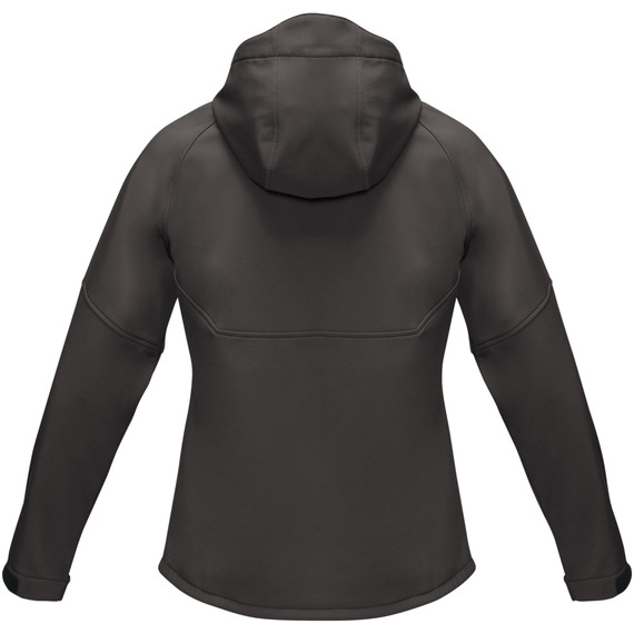 Veste publicitaire softshell recyclée femme Coltan