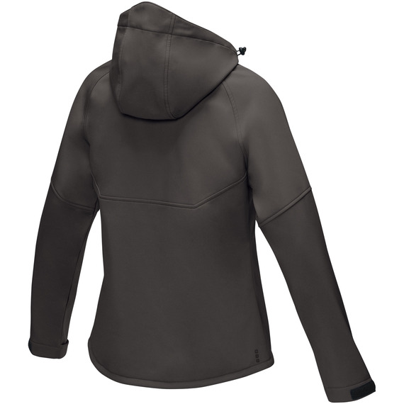 Veste publicitaire softshell recyclée femme Coltan