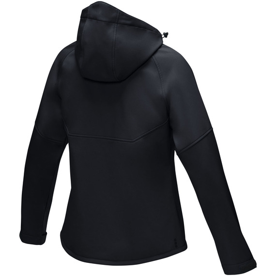 Veste publicitaire softshell recyclée femme Coltan