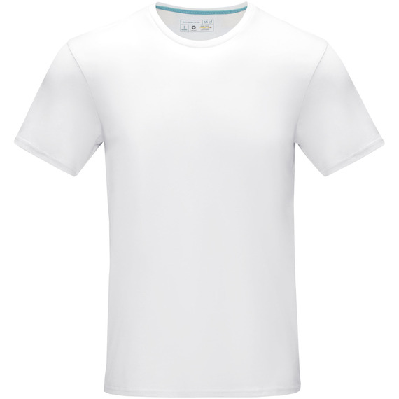 T-shirt publicitaire Azurite bio GOTS manches courtes homme