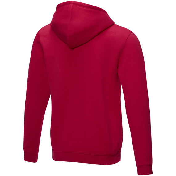 Sweat publicitaire full zip à capuche Ruby bio GOTS et recyclé GRS homme