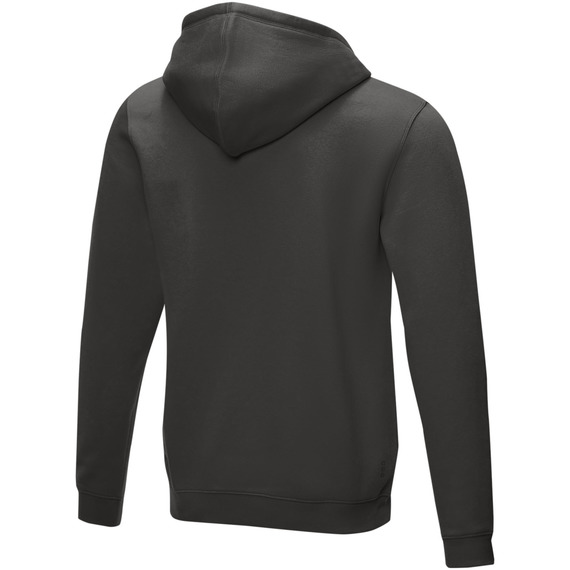 Sweat publicitaire full zip à capuche Ruby bio GOTS et recyclé GRS homme