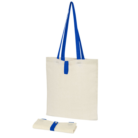 Sac publicitaire shopping Nevada pliable en coton de 100 g/m²