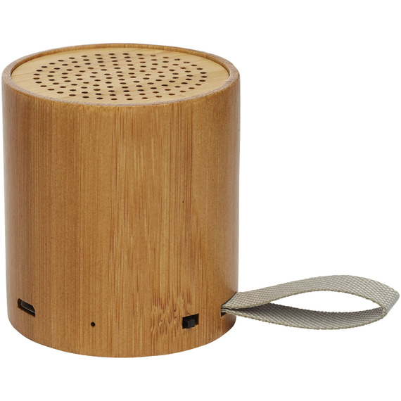 Haut-parleur publicitaire Bluetooth® Lako en bambou