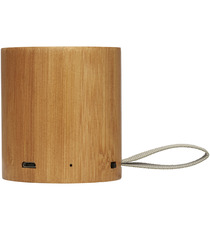 Haut-parleur publicitaire Bluetooth® Lako en bambou