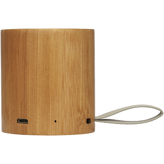 Haut-parleur publicitaire Bluetooth® Lako en bambou