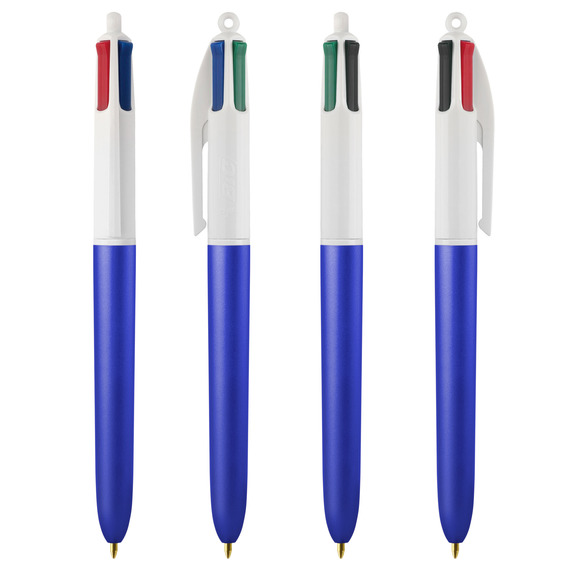 Stylo 4 couleurs publicitaire BIC® Glacé