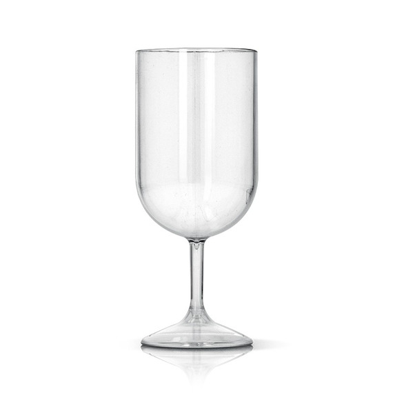 Verre à vin transparent personnalisé quadri 18 cl Tritan sans Bisphenol A France