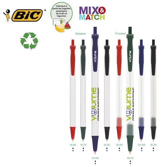 Stylo publicitaire personnalisé Recyclé Clic Stic de BIC