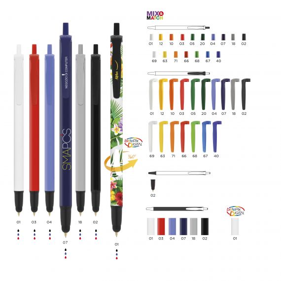 Stylo bille publicitaire BIC Clic Stic Stylus