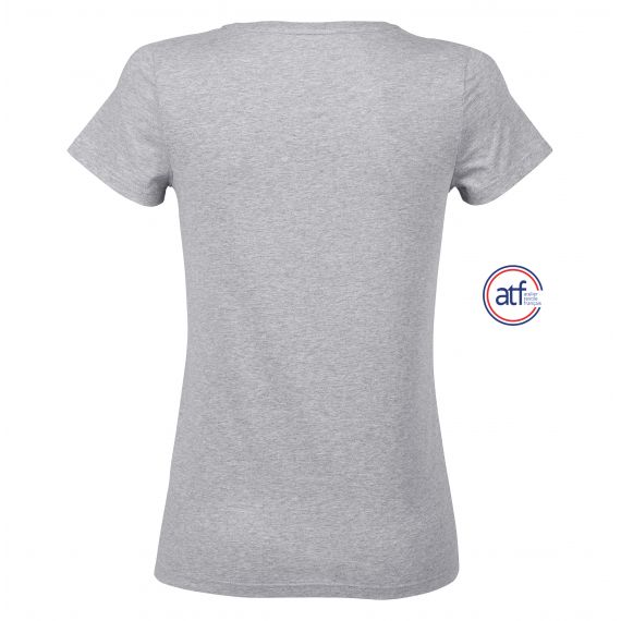 Tee-shirt publicitaire Femme col rond 100% coton peigné Made in France