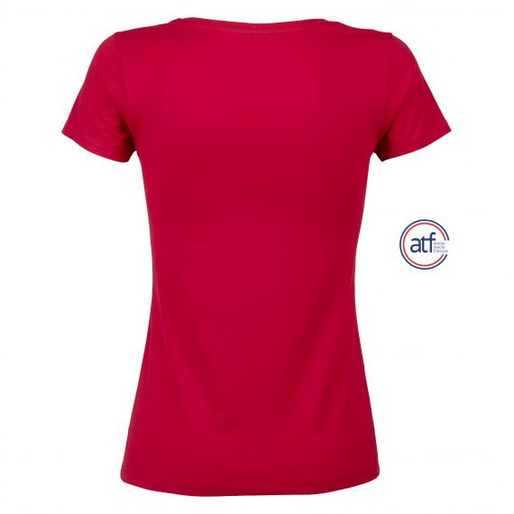 Tee-shirt publicitaire Femme col rond 100% coton peigné Made in France