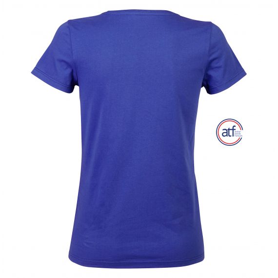 Tee-shirt publicitaire Femme col rond 100% coton peigné Made in France