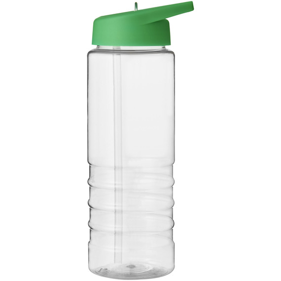 Bouteille publicitaire de sport H2O Treble 750 ml avec couvercle à  bec verseur