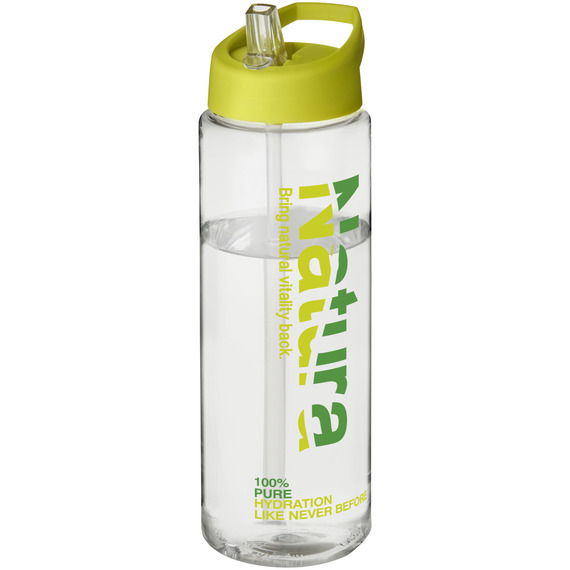 Bouteille de sport H2O Vibe 850 ml avec couvercle à  bec verseur publicitaire