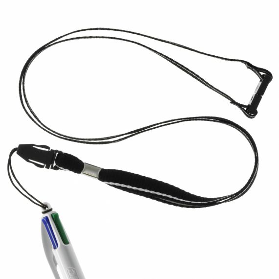 Stylo personnalisable BIC 4 Couleurs avec Lanyard